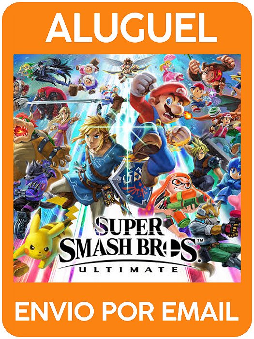 Super Smash Bros. Ultimate - Alugar jogo switch