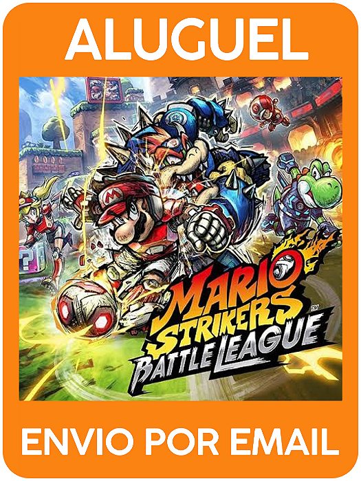 Mario Strikers: Battle League - Alugar jogo switch