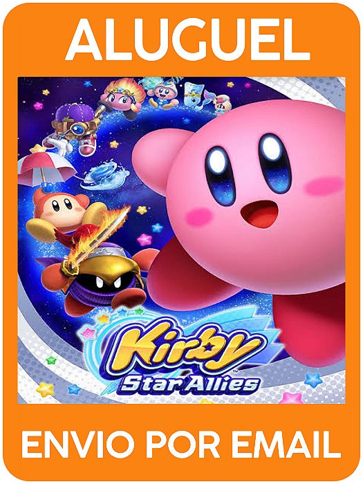 Kirby Star Allies - Alugar jogo switch