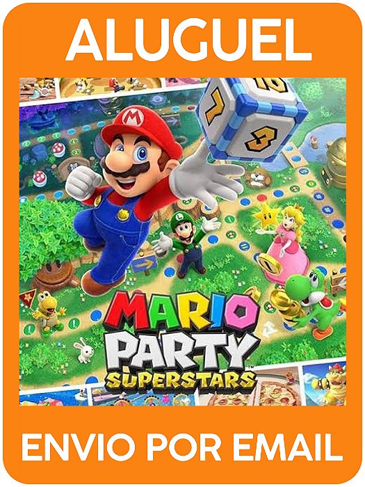 Mario Party Superstars - Alugar jogo switch