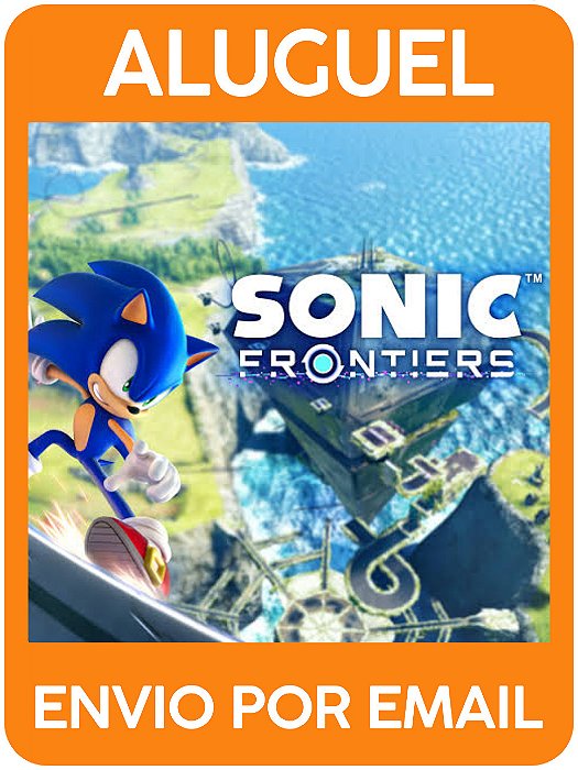 Sonic Frontiers - Alugar jogo switch
