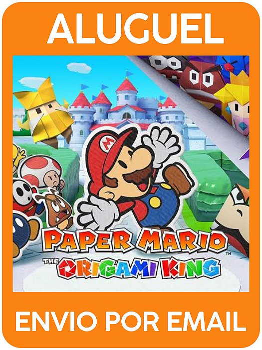 Paper Mario: The Origami King - Alugar jogo switch