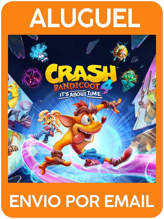 Crash Bandicoot 4 - Alugar jogo switch