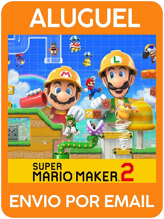 Super Mario Maker 2 - Alugar jogo switch