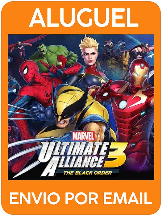 Marvel Ultimate Alliance 3 The Black Order - Alugar jogo switch