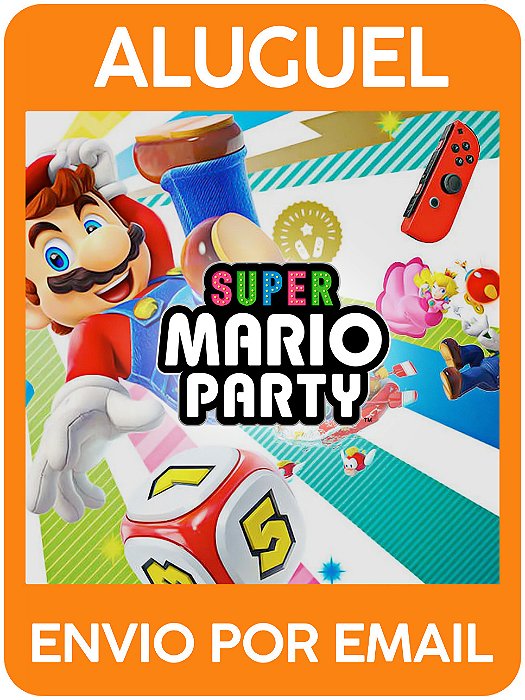 Super Mario Party - Alugar jogo switch