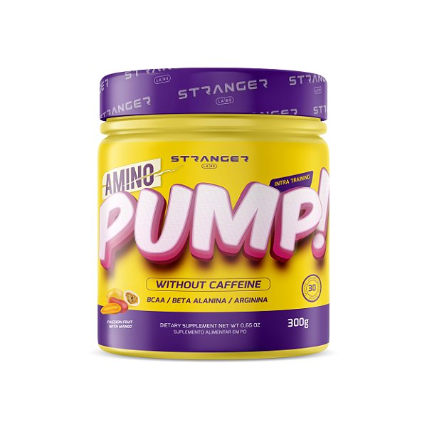 AMINO PUMP - INTRA TREINO - 300G - PASSION FRUIT