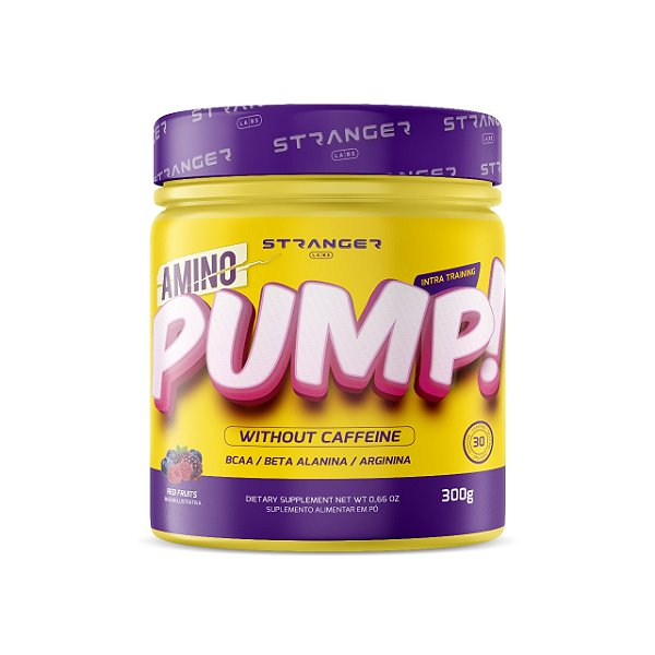AMINO PUMP - INTRA TREINO - 300G -  RED FRUITS