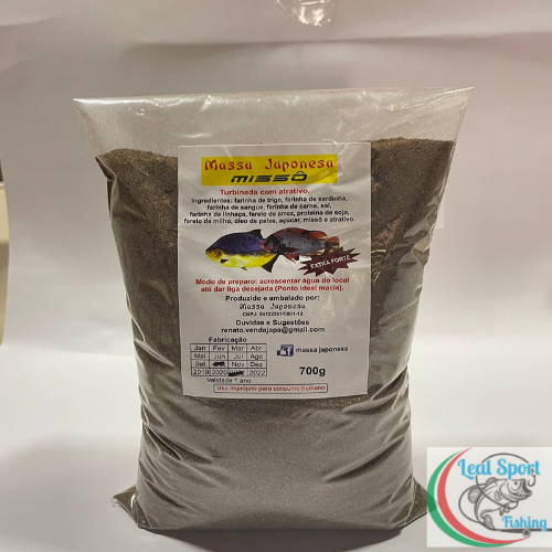 Massa Japonesa Misso Para pesca