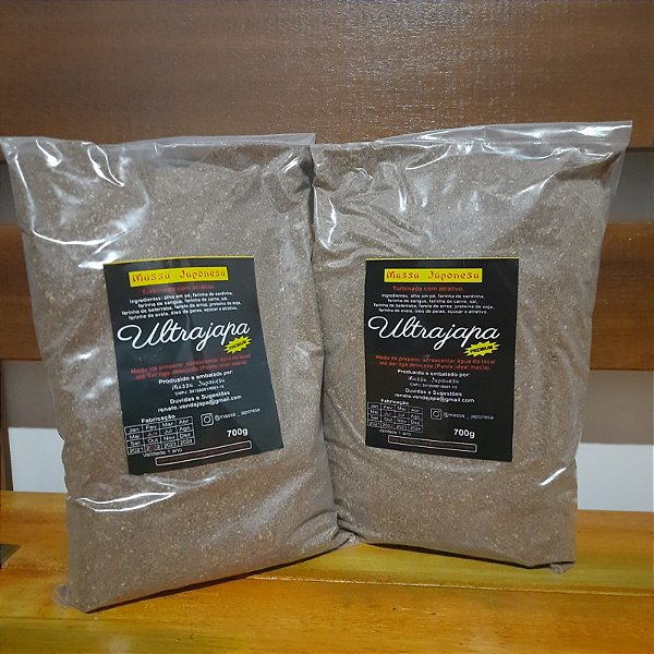 Massa Japonesa Ultrajapa Premium Turbinada com Atrativo para Pesca