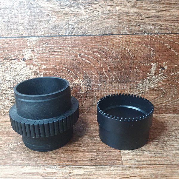 Kit Trava Linha Cano (Borracha)+Apoio Anzol Cano