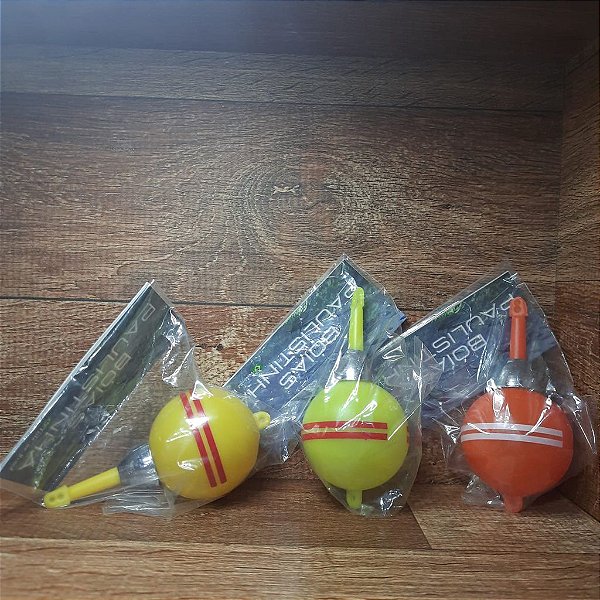 Boia De Pesca Paulistinha Pequena com Chocalho e Chumbo