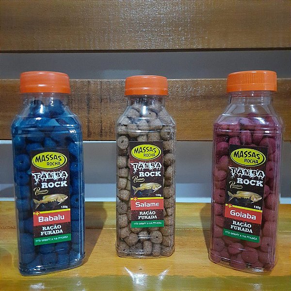 Ração Furadinha Tamba Rock - 130g - Massas Rocha UN