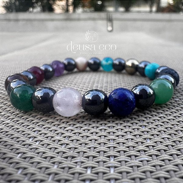 Pulseira Energética Diferentes Pedras
