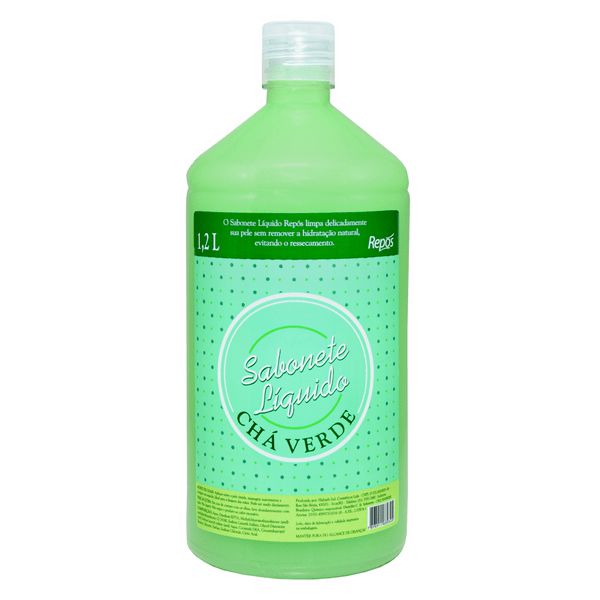 Sabonete Liquido Repos Cha Verde 1,2 L