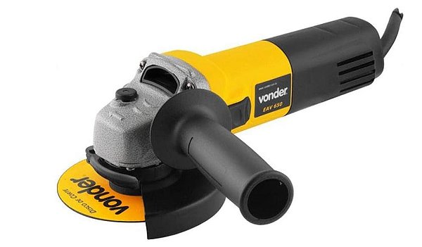 Esmerilhadeira Angular 4.1/2" 650W com disco 127 Vonder