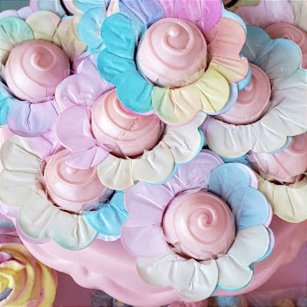 Forminhpas para doces -  Tie Dye Aberta - 50 unid