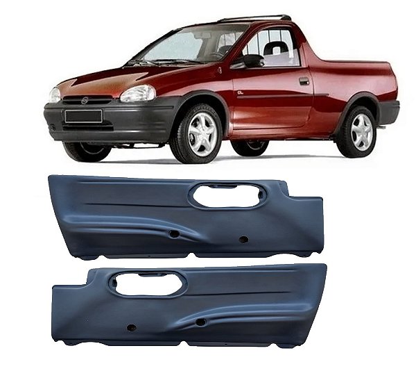Par forro Corsa PICK-UP 2 portas dianteiro vidro Manual cinza 94/02