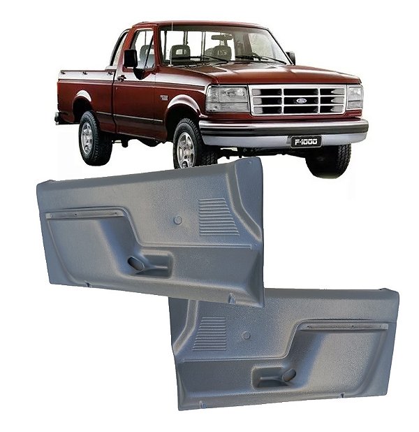 Par forro porta da F-1000 simples s/ bolsa 93/98