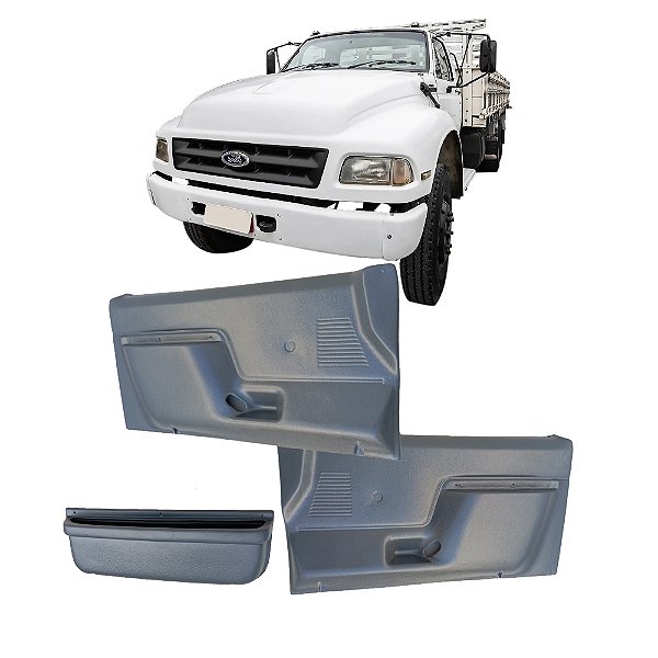 Par forro da porta e uma bolsa cor cinza do Ford Caminhão F.12000 Sapão 1992/1998 1998