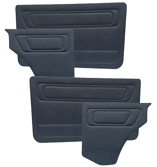 JG Forro do GOL/VY/PT/SV 2 portas dianteira e Lateral traseira Courvin Preto 89/