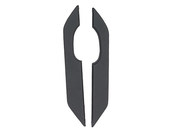 Par Apoio de braço da F.1000 Luxo e Simples Sapão 92 a 98 cor cinza