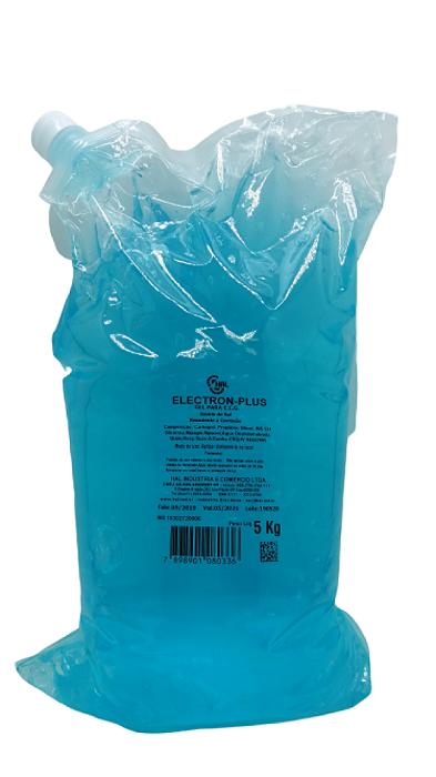 Gel Eletrocardiograma, Electron-plus 5kg, Bag