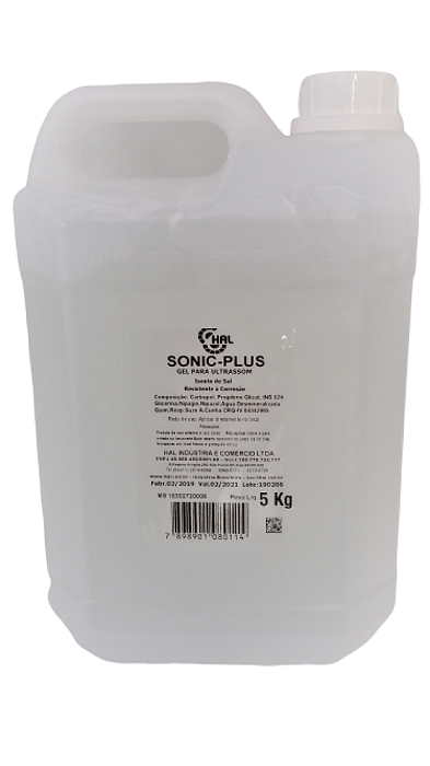 Gel Para Ultrassom, Sonic-plus 5kg