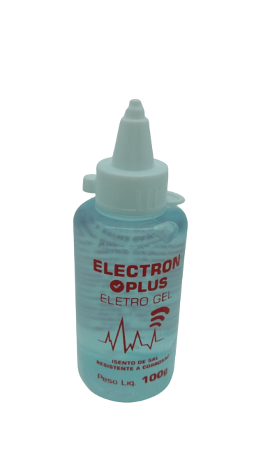 Gel Eletrocardiograma, Electron-plus 100g, Cx c/50pçs