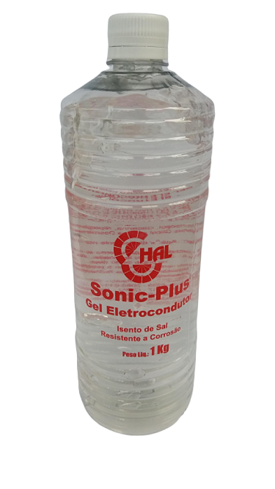 Gel Para Ultrassom, Sonic-plus 1kg, Cx c/12pçs