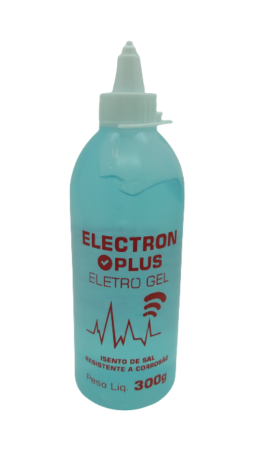 Gel Eletrocardiograma, Electron Plus 300g, Cx c/ 20pçs