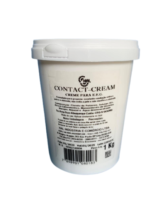 Pasta Condutora Para Eletroencefalograma, Contact-cream 1kg.