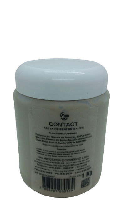 Pasta Condutora, Bentonita Para Eletroencefalograma, 1kg