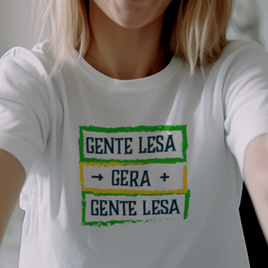 Gente Lesa - Camiseta Unissex