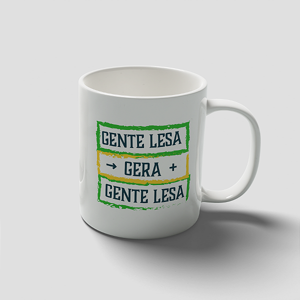 Gente Lesa - Caneca