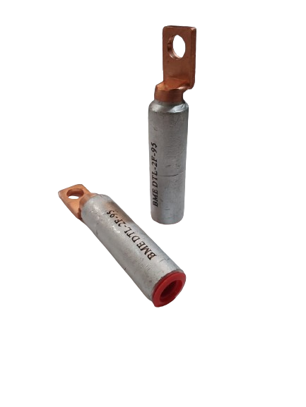CONECTOR BIMETALICO QUADRADO DTL 2 F X 95 MM