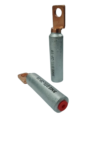 CONECTOR BIMETALICO QUADRADO DTL 2 F X 10 MM