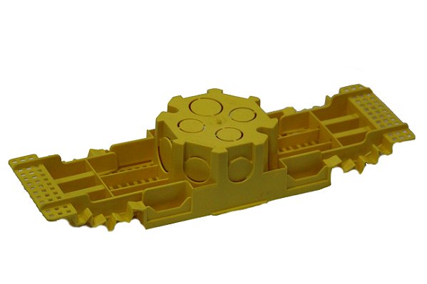 CAIXA AJUSTÁVEL PARA LAJE PLAST. AMARELA BETEL - 25 UN