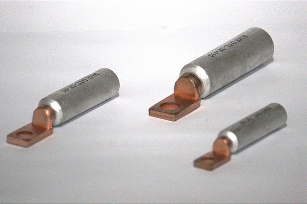 CONECTOR BIMETALICO QUADRADO DTL 2 F X 16 MM