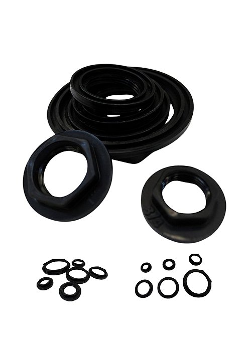 KIT COM 25 FLANGE PVC PARA PADRÃO ELÉTRICO 1.1 - 4 POLEGADAS