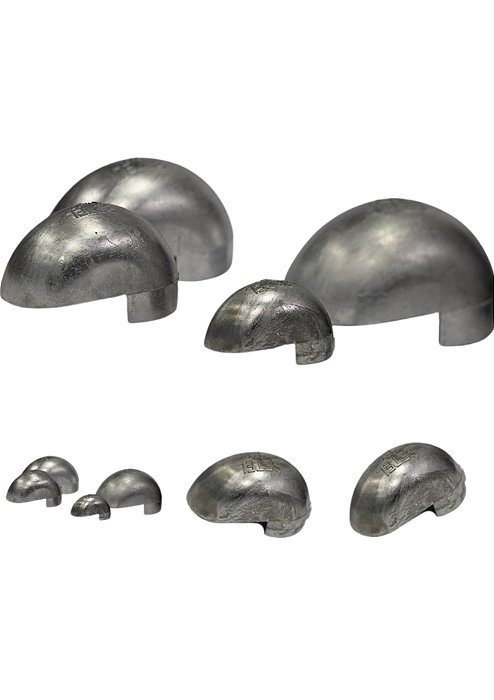 KIT 5 CABECOTE DE ALUMÍNIO 2.1/2" BETEL