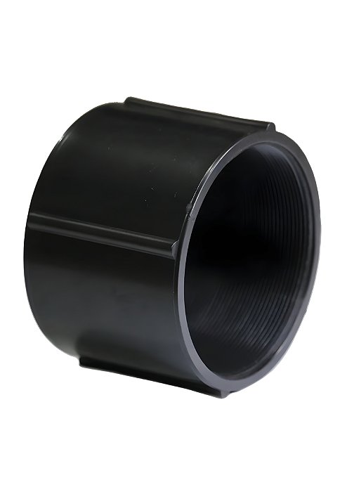 LUVA ROSCÁVEL PVC 2 POLEGADAS PARA ELETRODUTO - 30 UNIDADES