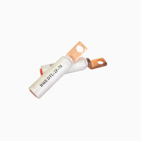 TERMINAL CONECTOR BIMETÁLICO OLHAL QUADRADO DTL-2F - 70MM