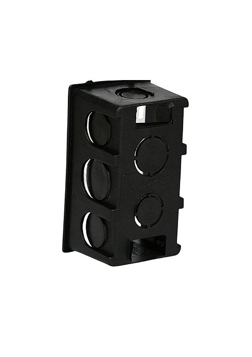 CAIXA DE LUZ 4 X 2 PLASTICO PRETA BETEL - KIT 50 UNIDADES