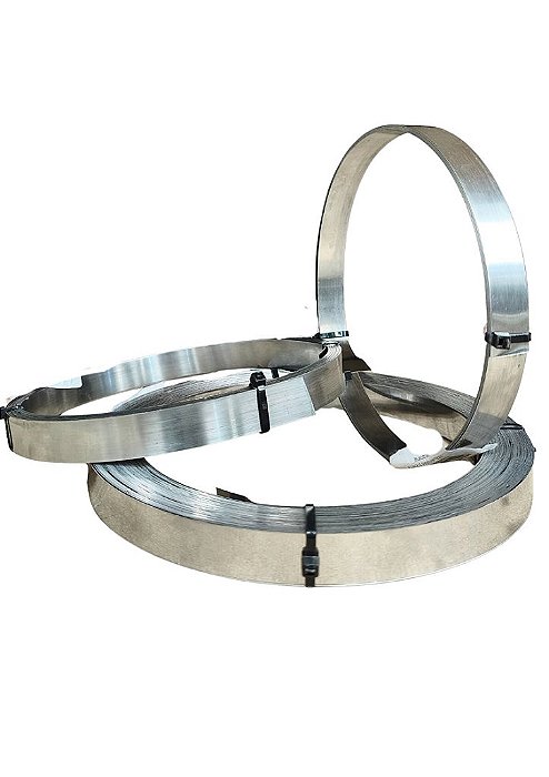 FITA DE AÇO INOX LISA 19MM - 3M