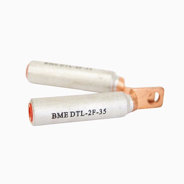 TERMINAL CONECTOR BIMETÁLICO OLHAL QUADRADO DTL-2F - 35MM