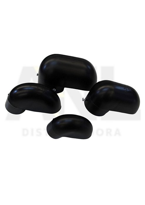 CABECOTE DE PLASTICO PVC 1.1/2" POLEGADAS - 50 UNIDADES