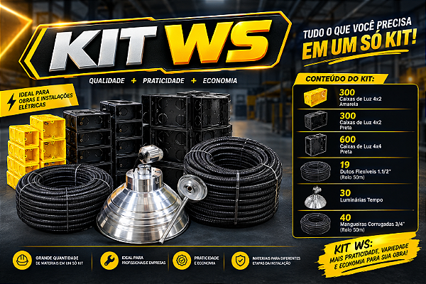 KIT WS PARA CONSTRUÇÃO