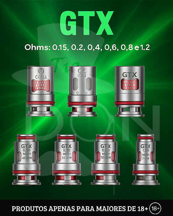 Vaporesso Coil GTX Triple Silicon (Unidade)