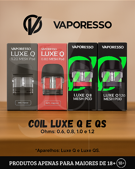 Coil Luxe Q e QS 2ml (unidade)